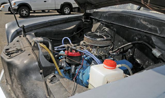 1947 Studebaker Business Coupe Rat Rod From the Side Interior and Dash